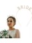 Altın Renk Bekarlığa Veda Kristal Taş Bride Tacı Ithal 1