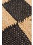 Maldiv 13 Natural Black Jüt %100 El Dokuma Hasır Halı Antre, Hol, Balkon, Oturma Odası Halısı 4