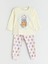 Bisiklet Yaka Aristocats Baskılı Kız Çocuk Pijama 1