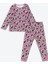 Yeni Sezon Bisiklet Yaka Minnie Mouse Baskılı Kız Bebek Pijama Takımı 1