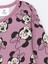 Yeni Sezon Bisiklet Yaka Minnie Mouse Baskılı Kız Bebek Pijama Takımı 2