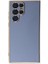 MYT09 Samsung Galaxy S22 Ultra Kılıf Volet Silikon - Mavi 1