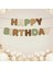 Happy Birthday Retro Renkli Banner 1