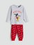 Peak Yeni Sezon Mickey Mouse Baskılı Erkek Çocuk Pijama Takımı 1