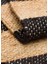 Maldiv 13 Natural Black Jüt %100 El Dokuma Hasır Halı Antre, Hol, Balkon, Oturma Odası Halısı 6