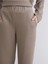 Yeni Sezon Beli Lastikli Geniş Paça Kadın Eşofman Altı 3
