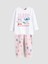 Peak Yeni Sezon Lilo & Stitch Baskılı Kız Çocuk Pijama Takımı 1