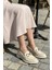 Uzero Loafer Kadın Ayakkabı Kare Tokalı Casual Ayakkabı 5