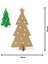 Ahşap Christmas Çam Ağacı Tasarım Kiti – Boyama & Süsleme Etkinliği 3