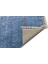 Milas 06 Blue Uşaklı Kadınların Yoğun El Emeği ile Dokuduğu %100 Doğal Tencel Tezgah Halısı 4