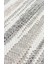 Ohrid 01 Grey White Bukle Dokuma Yapısında Hav Toz Vermeyen Yumuşak Koridor, Salon, Mutfak Halısı 4