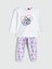 Peak Yeni Sezon Lilo & Stitch Baskılı Kız Çocuk Pijama Takımı 1