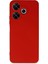 MYT09 Xiaomi Redmi 13 4g Kılıf First Silikon - Kırmızı 1