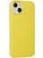 MYT09 iPhone 14 Plus Kılıf Nano Içi Kadife Silikon - Sarı 2