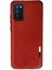 MYT09 Samsung Galaxy A03S Kılıf Loop Deri Silikon - Kırmızı 1