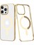 MYT09 iPhone 14 Pro Kılıf Element Magneticsafe Sert Kapak - Gold 1