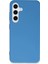 MYT09 Samsung Galaxy S24 Kılıf First Silikon - Mavi 3