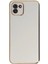 MYT09 Samsung Galaxy A03 Kılıf Volet Silikon - Beyaz 2