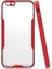 MYT09 iPhone 6 Kılıf Platin Silikon - Kırmızı 1