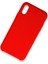 MYT09 iPhone x Kılıf Lansman Legant Silikon - Kırmızı 2