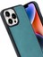 MYT09 iPhone 14 Pro Max Kılıf Aras Deri Kapak - Açık Yeşil 2