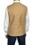 Erkek Spor Yelek - Pamuk Kanvas - Y235 Kum Beji 5