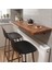 Ahşap Duvara Monte Bar Masası 40CMX100CM 1