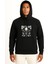 Kapüşonlu Outlaws Göğüs Baskılı Unisex Sweatshirt 1
