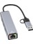 Airsky HC78 USB Type C 2 In 1 USB Hub Ethernet Çevirici 1