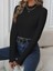 Kadın Uzun Kollu Balıkçı Yaka Şardonlu Kaşkorse Bluz 5