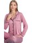 Berna Collection Kadın Pijama Takımı Düğmeli Yumuşak Dokulu Esnek ve Modern Tasarım S/2xl 4