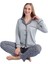 Berna Collection Kadın Pijama Takımı Düğmeli Yumuşak Dokulu Esnek ve Modern Tasarım S/2xl 1