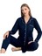 Berna Collection Kadın Pijama Takımı Düğmeli Yumuşak Dokulu Esnek ve Modern Tasarım S/2xl 1