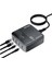 65W Masaüstü 4 Portlu Hızlı Şarj Cihazı Istasyonu 2xusb-A, 2xtype-C Giriş,1,5 Mt. Kablo 3