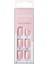 Color Kendinden Yapışkanlı Takma Tırnak Kısa Parlak Açık Pembe 4