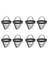 8 Pack No 4 Cuisinart Ninja Filtreleri Için Yeniden Kullanılabilir Kahve Makinesi Sepet Filtresi Çoğu 8-12 Sub Sepet Damla Kahve Makinesi (Yurt Dışından) 1