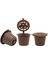 10/pcs Paslanmaz Çelik Filtre Nespresso Makineleri Için Yeniden Kullanılabilir Kahve Kapsülleri (B) (Yurt Dışından) 2