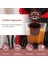 5/pcs Paslanmaz Çelik Filtre Nespresso Makineleri Için Yeniden Kullanılabilir Kahve Kapsülleri (B) (Yurt Dışından) 5