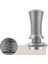 Kahve Kurcalaması Ayarlanabilir Derinlik Ölçekli 30LB Espresso Springs Kalibre Edilmiş Tamping Paslanmaz Çelik Düz Base Siyah 58MM (Yurt Dışından) 2