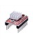 10PCS A4988 Üstü Stepper Motor Sürücü Modülü 3D Yazıcı Reprap Için Isı Lavabosu Uygun (Yurt Dışından) 2