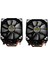 2x Snowman M-T6 4pin Cpu Soğutucu Master 6 Heatpipe Çift Fanlar 12CM Soğutma Fanı LGA775 1151 115X 1366 Destek Intel Amd (Yurt Dışından) 1