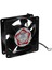 2x Ac 220-240V 0 14A 120MMX120MM Metal Bilgisayar Cpu Fan Siyah (Yurt Dışından) 2