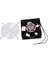 2x Ac 220-240V 0 14A 120MMX120MM Metal Bilgisayar Cpu Fan Siyah (Yurt Dışından) 4
