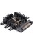 Çok Yollu Ayrıştırıcı Soğutucu Soğutma Fanı Hub Pc Bilgisayar Sata 1 Ila 8 3pin 12V Güç Soketi Pcb Adaptörü Xxm8 (Yurt Dışından) 3