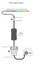 Coolmoon Argb Mini Denetleyicisi Uzatma Kablosu Geniş Uyumluluğu 5V 3 Pin-Sata Güç Kaynağı Rgb Senkronizasyon Denetleyicisi (Yurt Dışından) 1