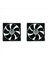 2x Soğutucu Fan AFB1212SH 12025 Dc 12V 0 80A Soğutma Fanı 120X120X25MM Çift Top Rulman Madencilik Için 3400 Rpm 113CFM Fan (Yurt Dışından) 1