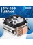 Snowman 4pin Cpu Soğutucu 6 Heatpipe Tek Fan Soğutma 12CM Fan LGA775 1151 115X 1366 Destek Intel Amd (Yurt Dışından) 4