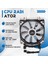 Snowman 4pin Cpu Soğutucu 6 Heatpipe Tek Fan Soğutma 12CM Fan LGA775 1151 115X 1366 Destek Intel Amd (Yurt Dışından) 5