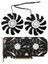 HA8010H12F-Z 75MM 2pin GTX1050TI Gpu Msı Geforce Gtx 1050TI GTX-1050-TI-4GT-OC (2pcs) Için Soğutucu Çift Fan (Yurt Dışından) 2