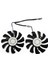 HA8010H12F-Z 75MM 2pin GTX1050TI Gpu Msı Geforce Gtx 1050TI GTX-1050-TI-4GT-OC (2pcs) Için Soğutucu Çift Fan (Yurt Dışından) 3